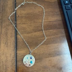 Tommy Bahama Coined in Paradise linked chain necklace